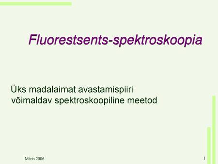 Fluorestsents-spektroskoopia
