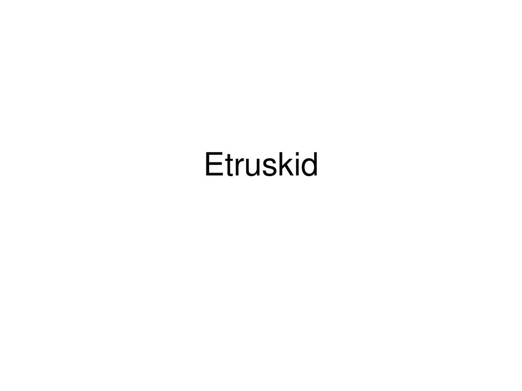 Etruskid