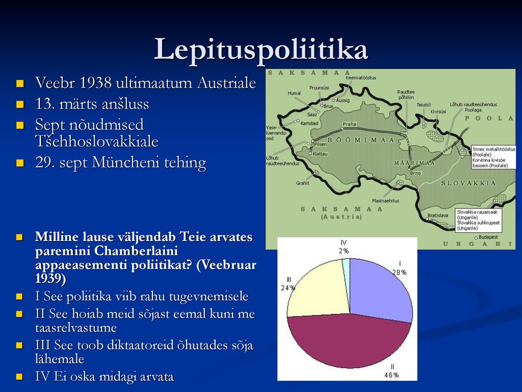 Lepituspoliitika Veebr 1938 ultimaatum Austriale 13. märts anšluss