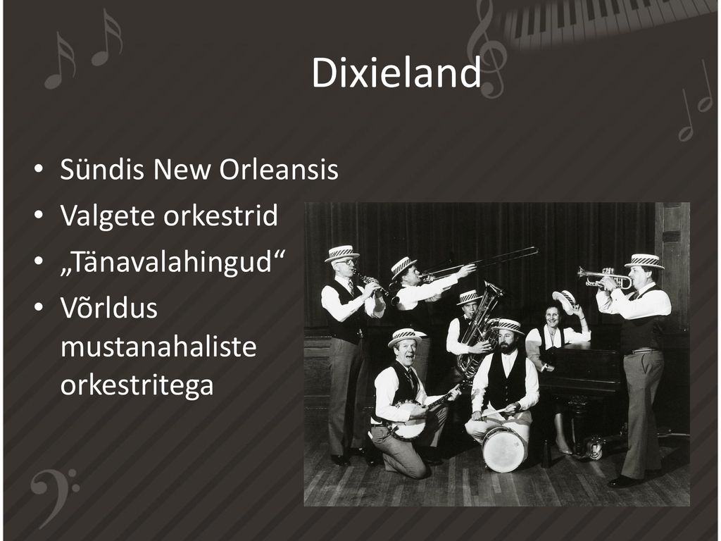 Dixieland Sündis New Orleansis Valgete orkestrid „Tänavalahingud