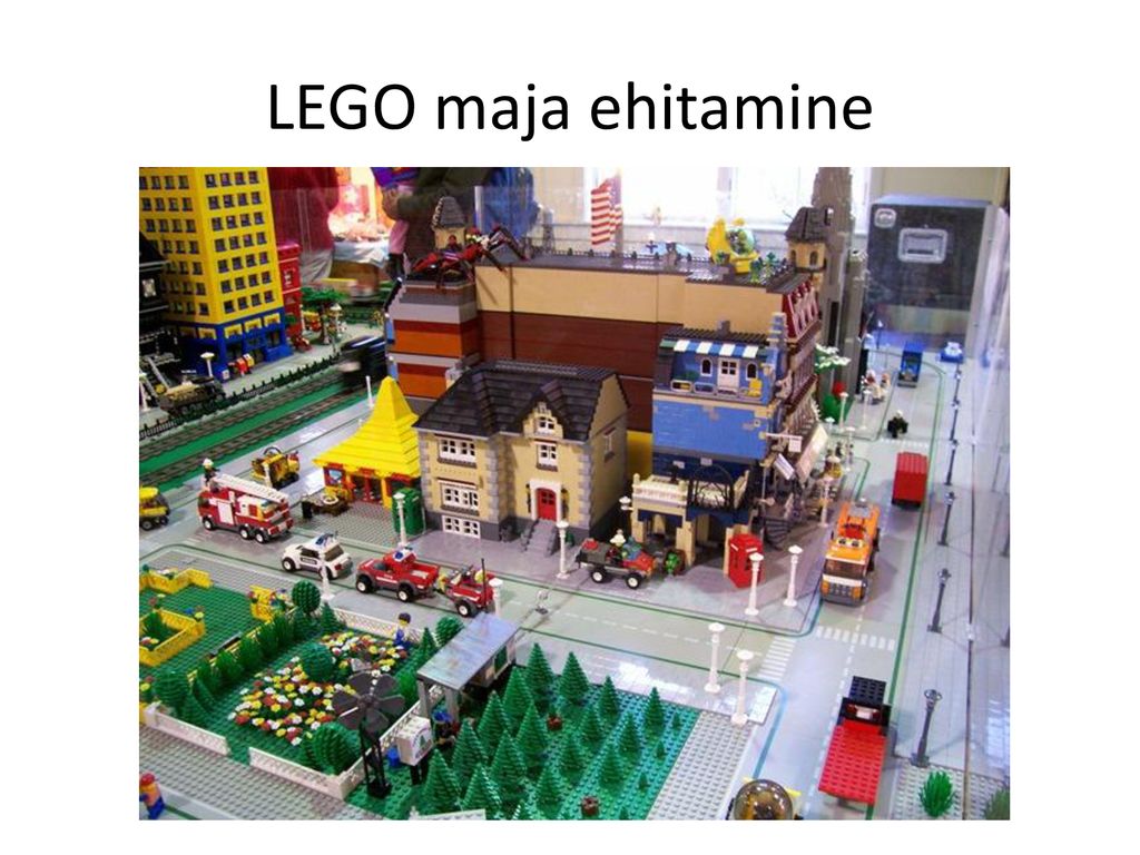 LEGO maja ehitamine