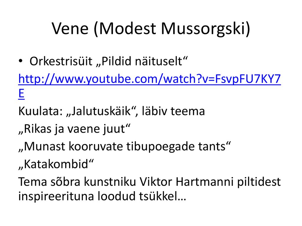 Vene (Modest Mussorgski)