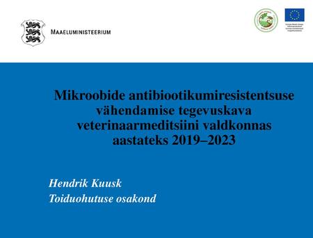 Hendrik Kuusk Toiduohutuse osakond