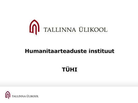 Humanitaarteaduste instituut