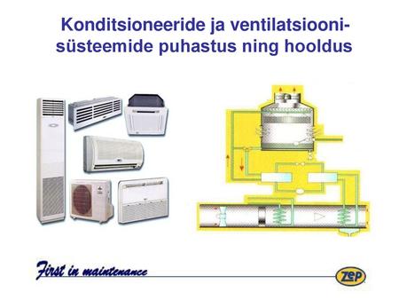 Konditsioneeride ja ventilatsiooni-