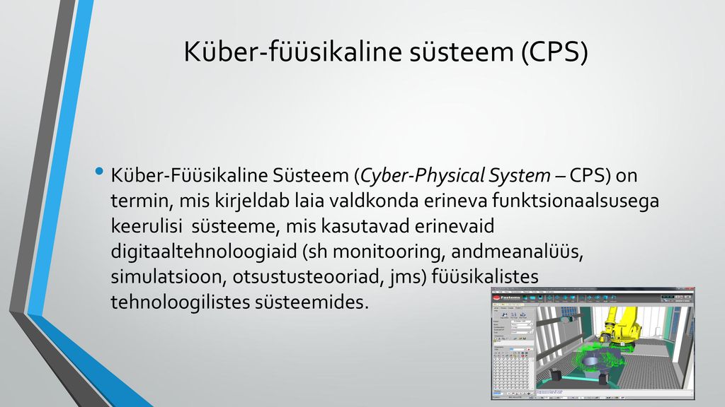 Küber-füüsikaline süsteem (CPS)