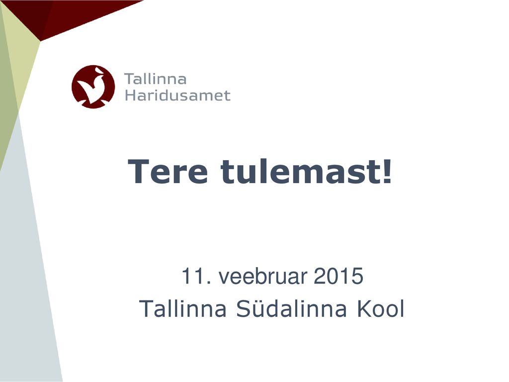11. veebruar 2015 Tallinna Südalinna Kool