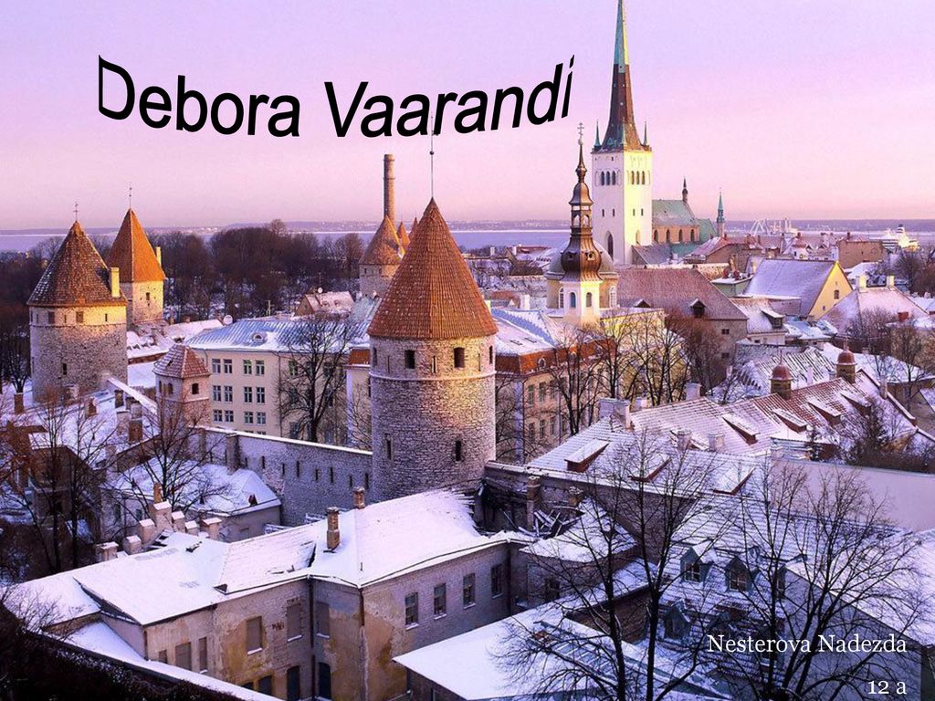 Debora Vaarandi Nesterova Nadezda 12 a