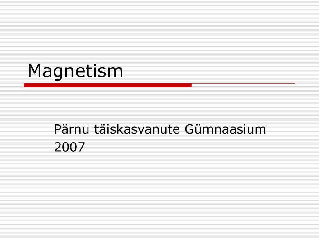 Pärnu täiskasvanute Gümnaasium 2007