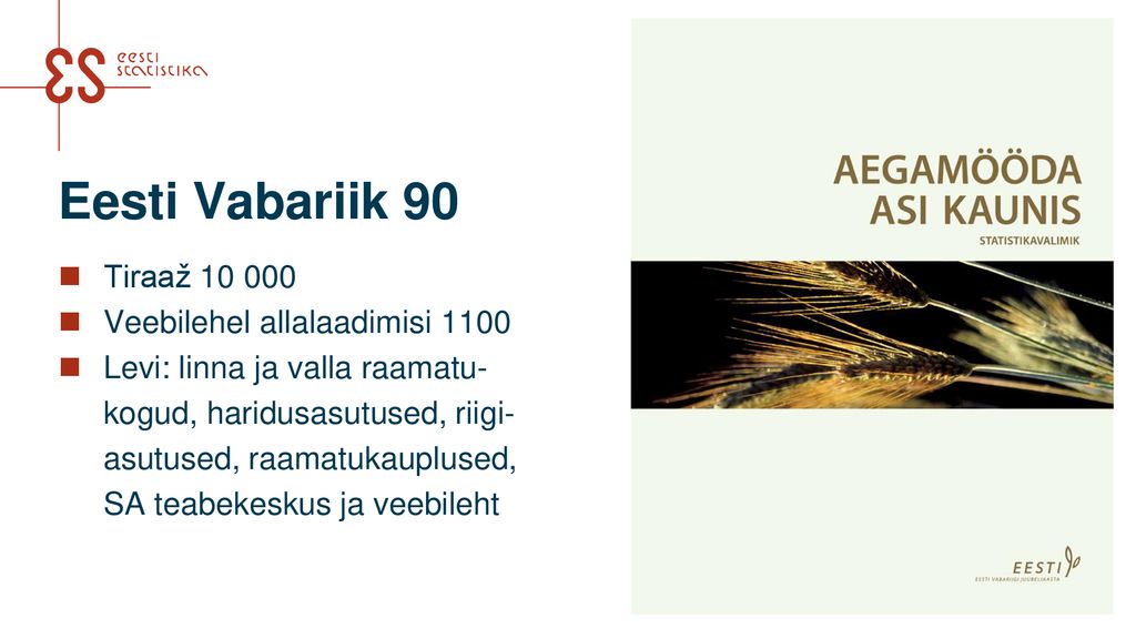 Eesti Vabariik 90 Tiraaž Veebilehel allalaadimisi 1100