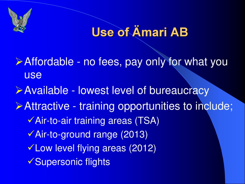 Use of Ämari AB Affordable - no fees, pay only for what you use