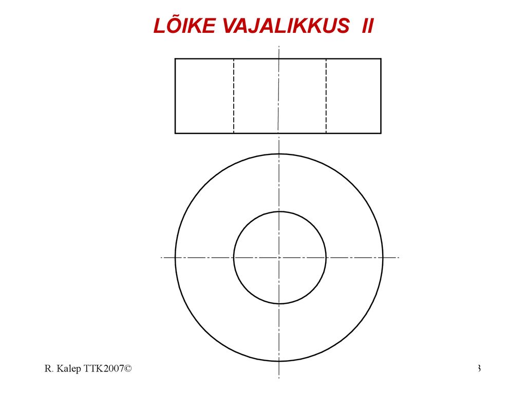 LÕIKE VAJALIKKUS II R. Kalep TTK2007©