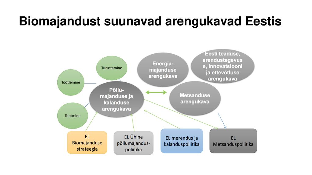 Biomajandust suunavad arengukavad Eestis