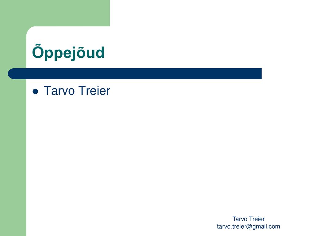 Tarvo Treier