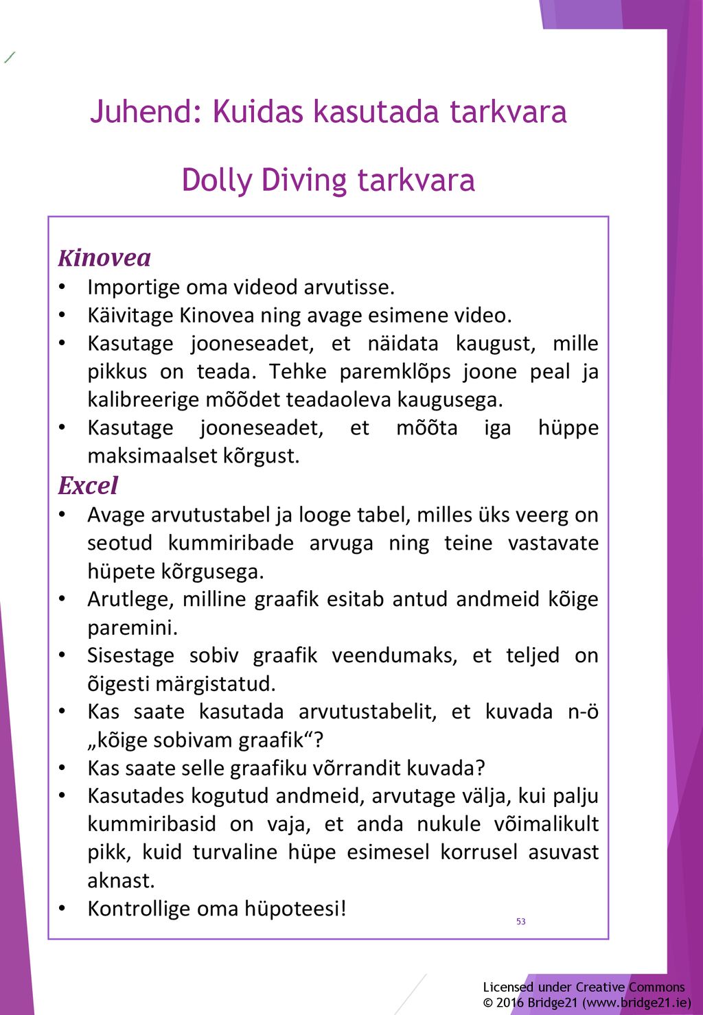 Juhend: Kuidas kasutada tarkvara Dolly Diving tarkvara
