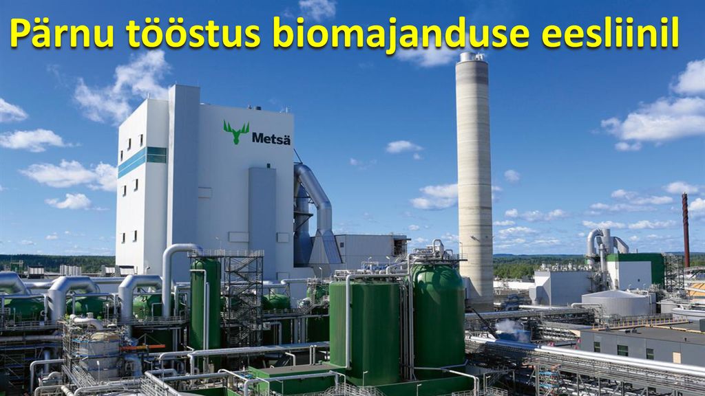 Pärnu tööstus biomajanduse eesliinil